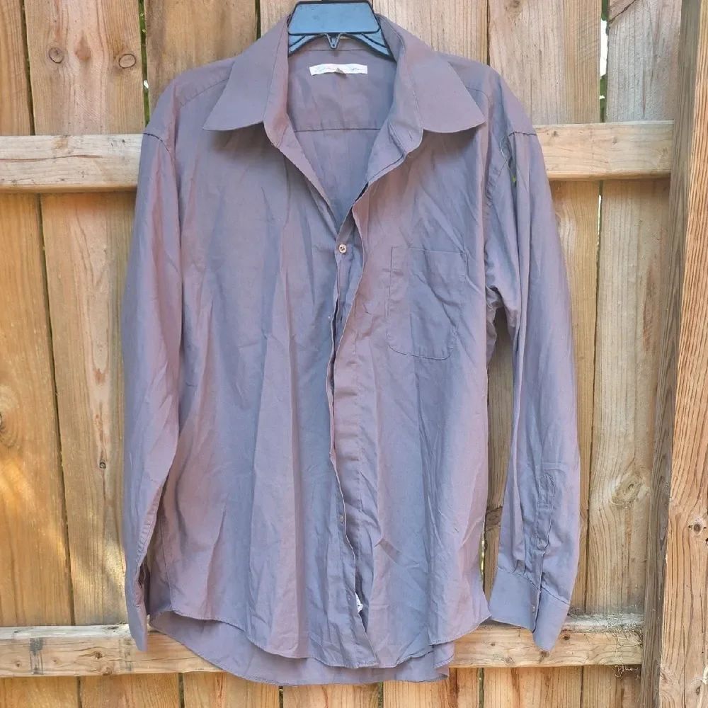 Men's Long Sleeve Button-Up Shirt